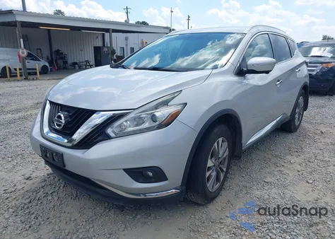 2015 Nissan Murano Sl из США, поврежденный, VIN 5N1AZ2MH2FN242656
